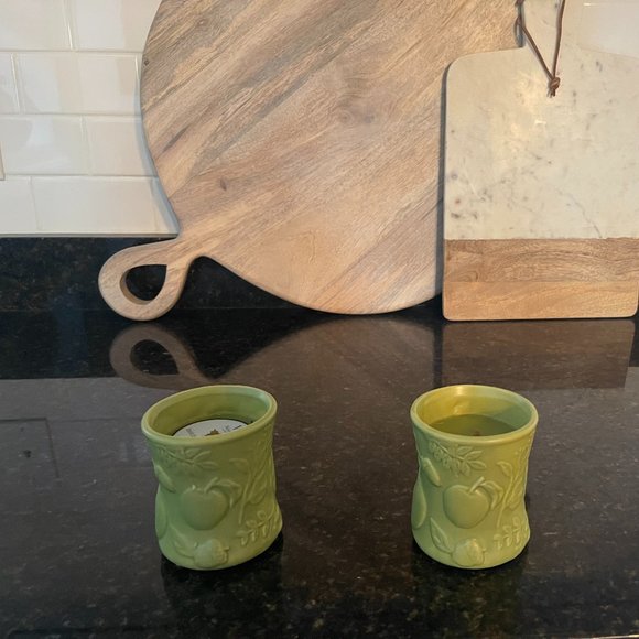2 Yankee Candle "Apple Basket" 5 oz Votives